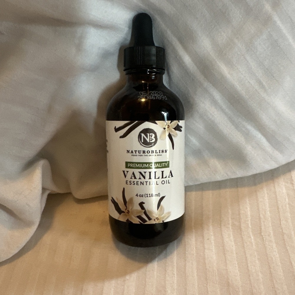4-ounce (118 ml) bottle of NaturoBliss Vanilla Essential‎ Oil
